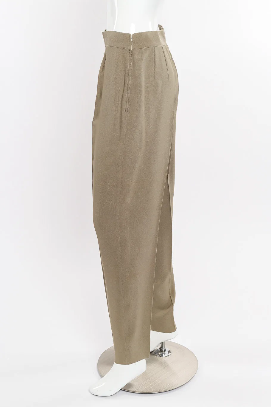 Relaxed Tie-Front Jacket & Pant Suit