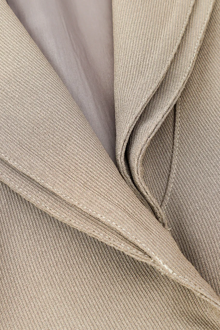Relaxed Tie-Front Jacket & Pant Suit