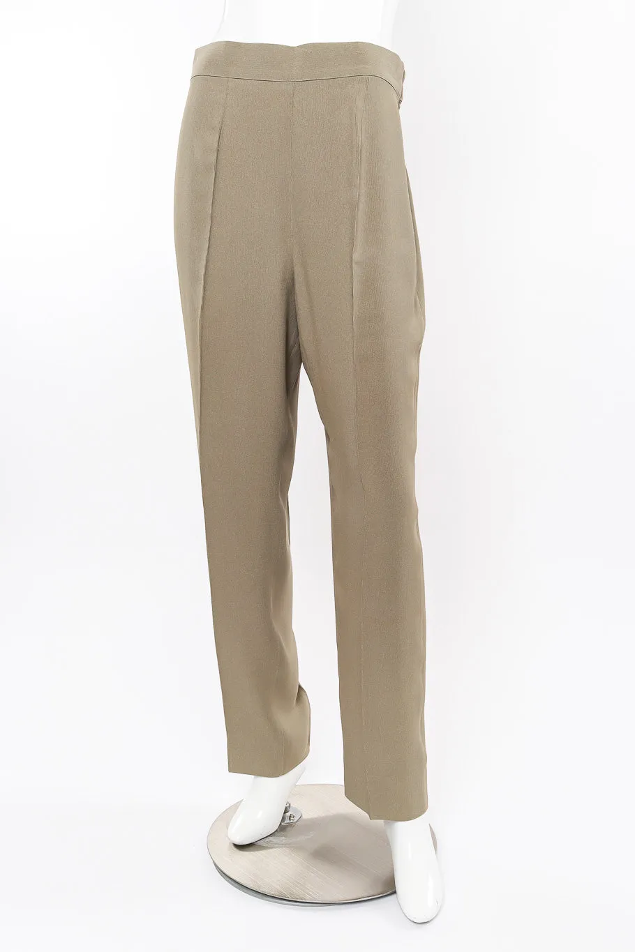 Relaxed Tie-Front Jacket & Pant Suit