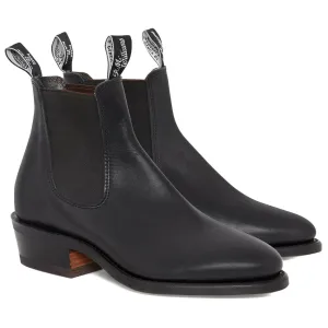 R.M. Williams Comfort Lady Yearling Wide E Black