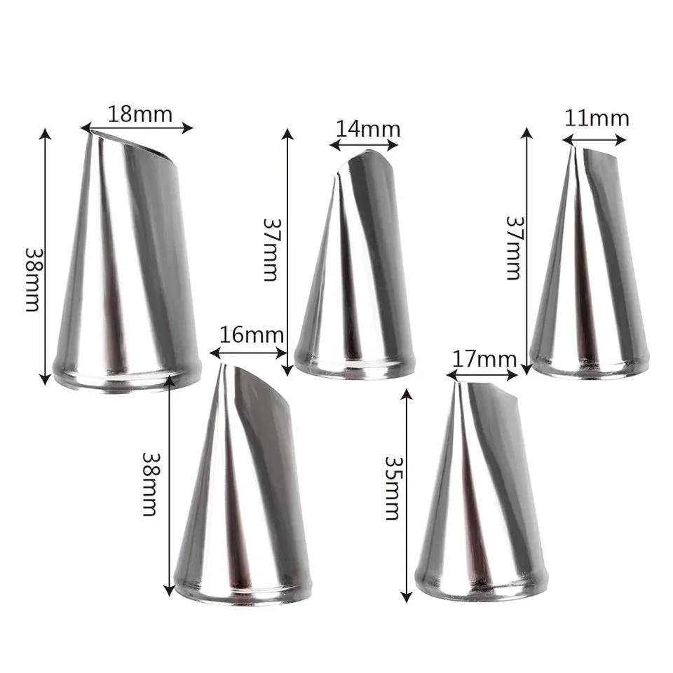 ROSE PETALS NOZZLE SET 5PCS