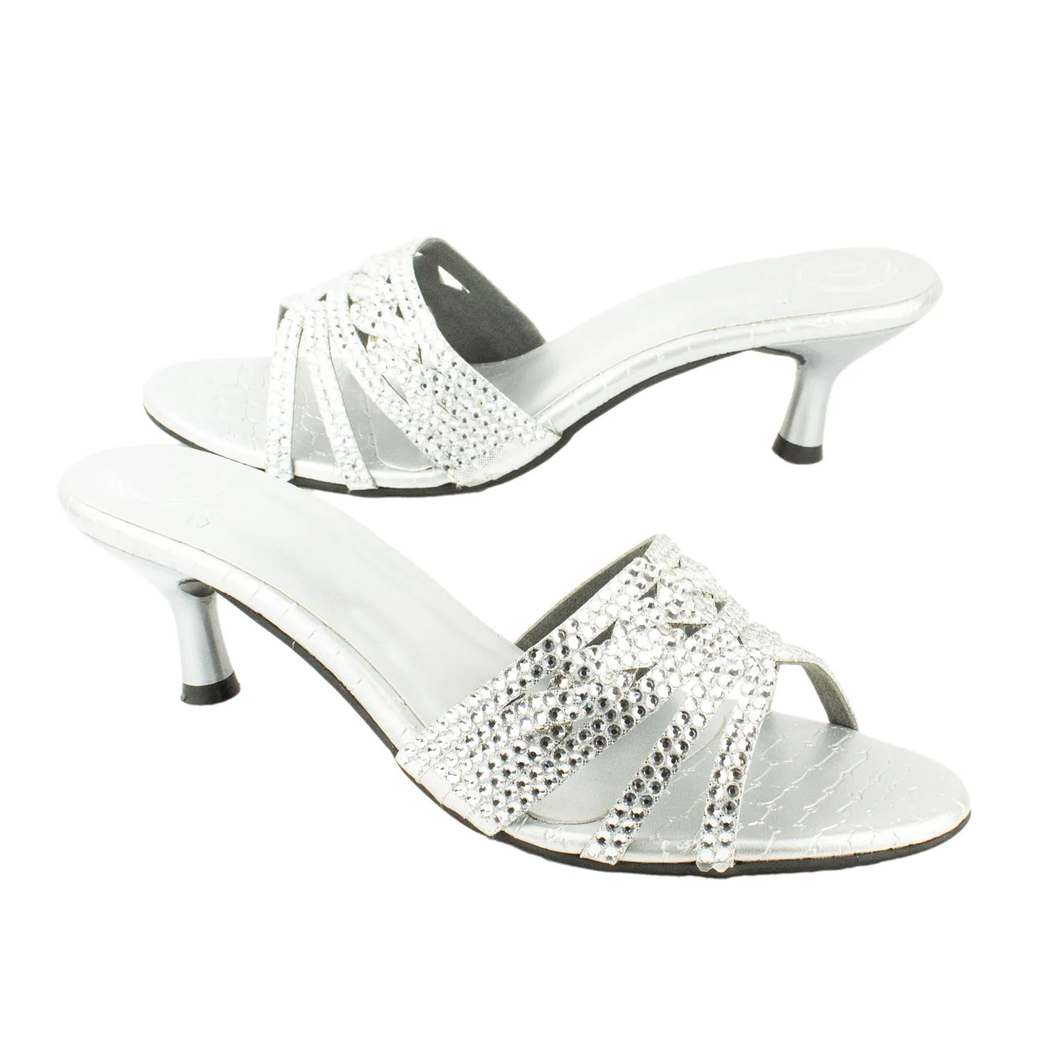 Safa Heels S231H - Silver