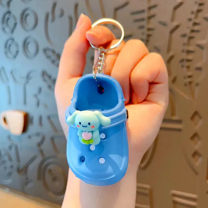 Sanrio Pocket Paws Crocs Keychain