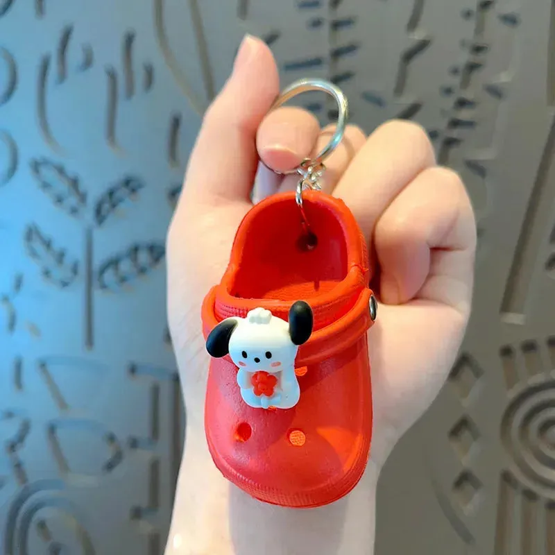Sanrio Pocket Paws Crocs Keychain
