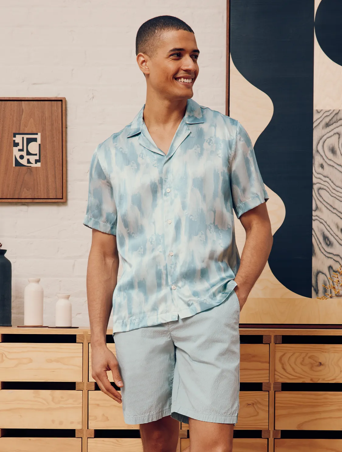 SEASCAPE ROBERTO SILK SHIRT