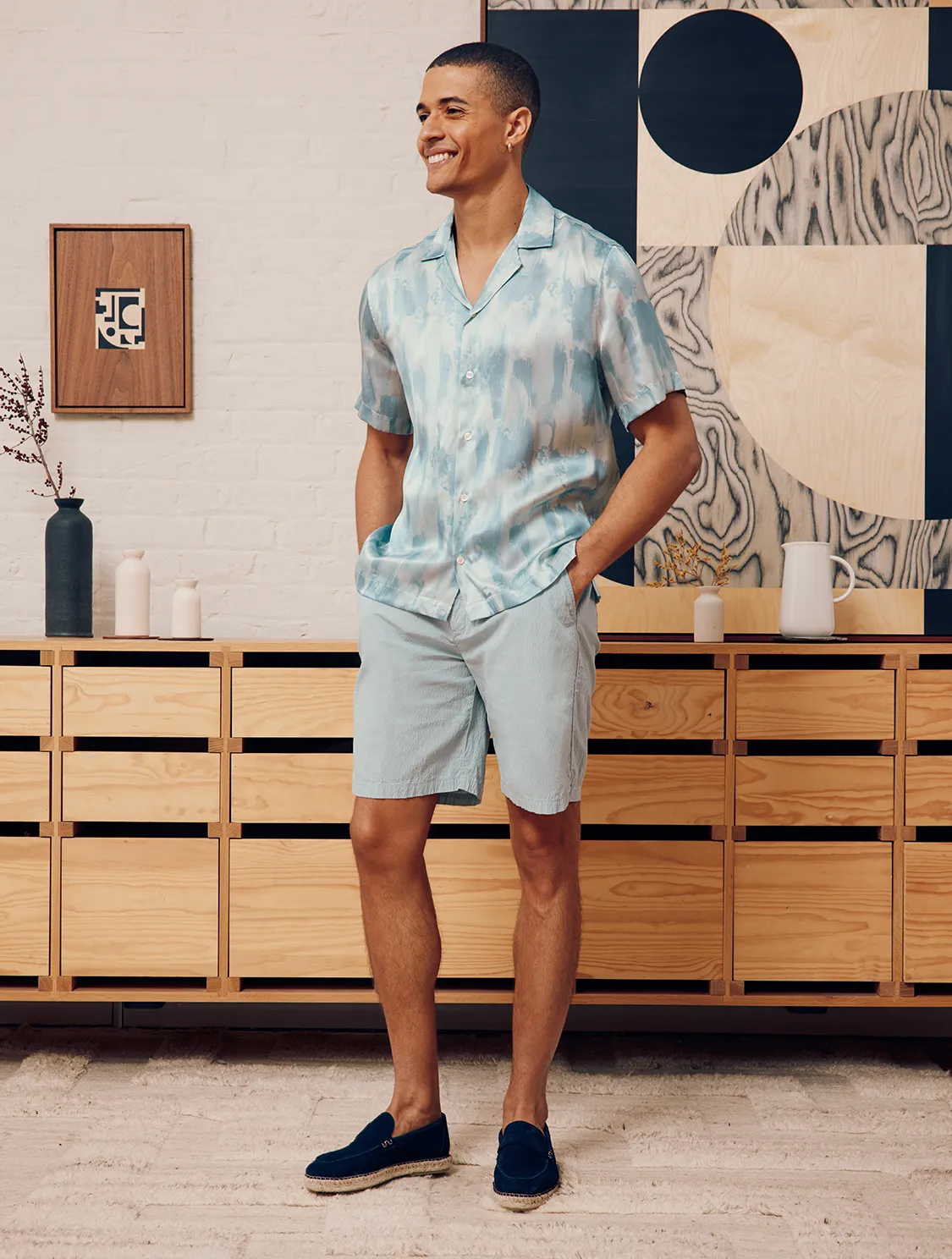 SEASCAPE ROBERTO SILK SHIRT