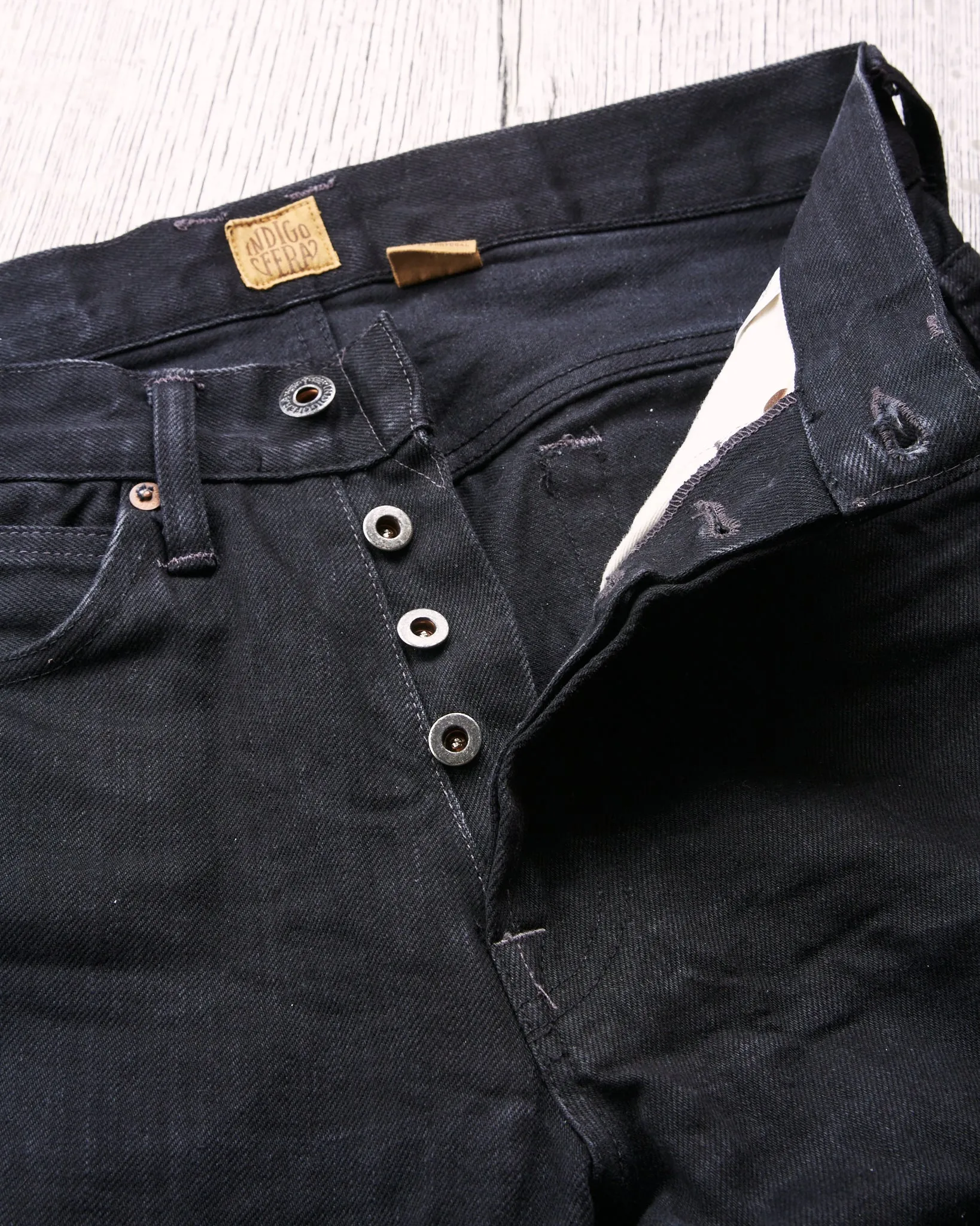 Second Hand Indigofera Wyatt Jeans Gunpowder Black W29