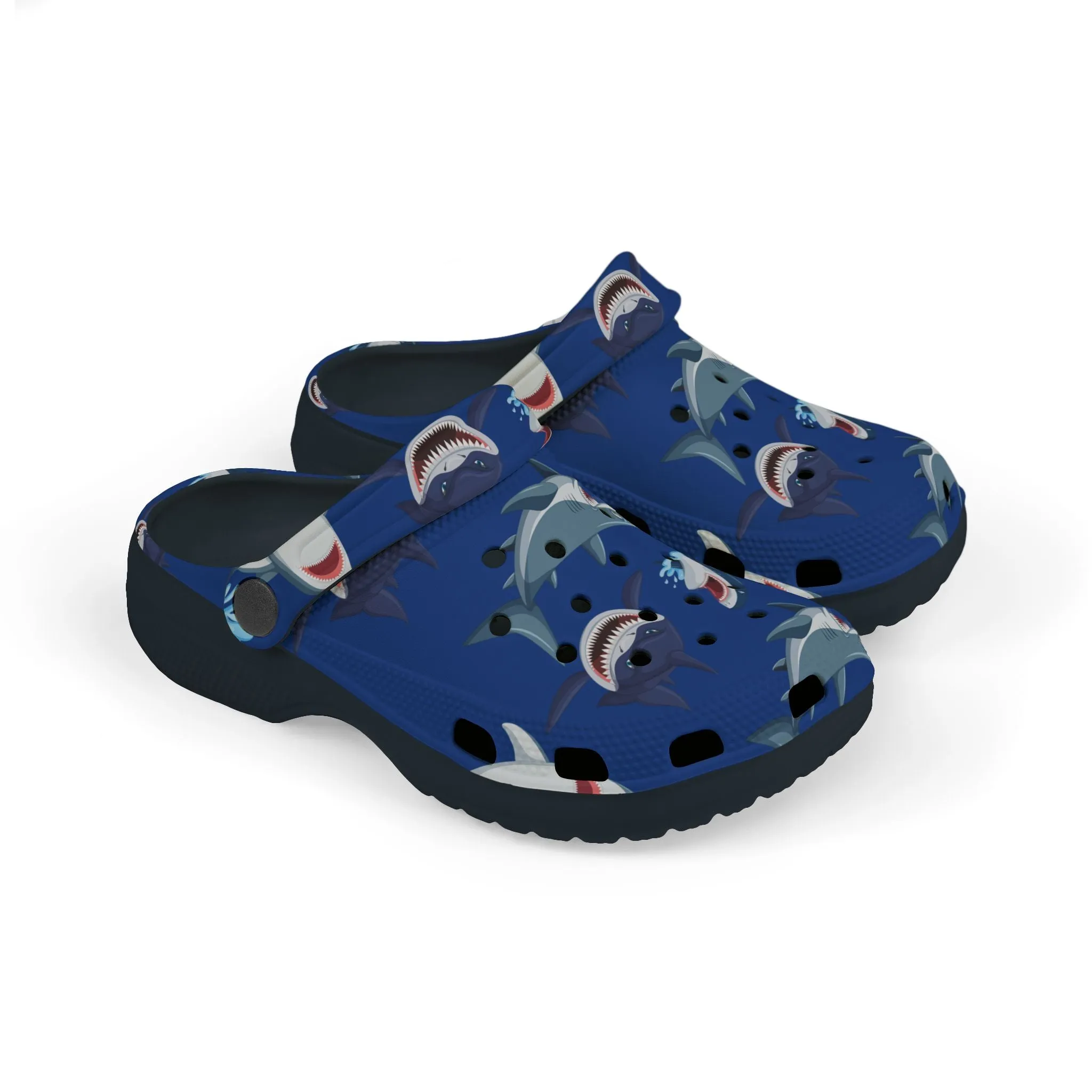 SHARKS #2 Foamn Crocs for Kids!