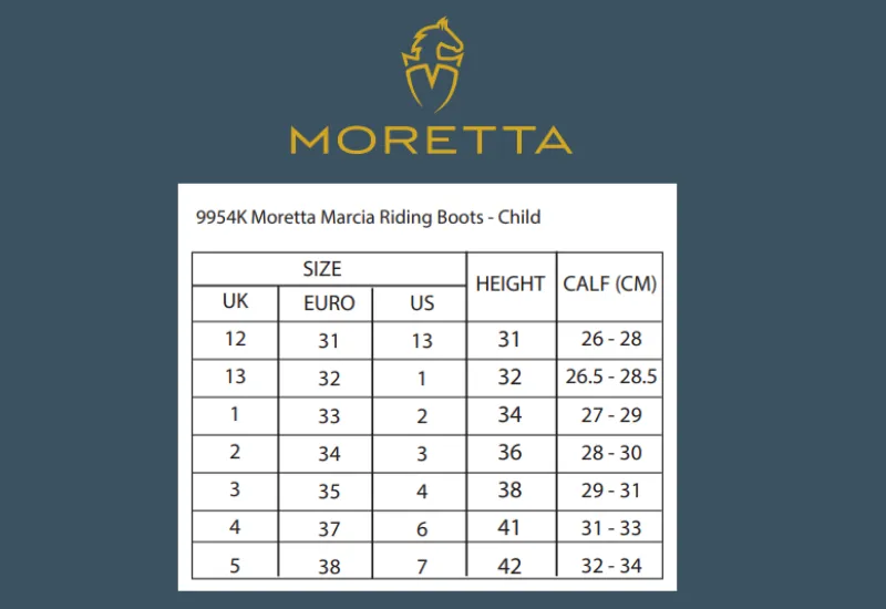 Shires Moretta Marcia Synthetic Children's Riding Boots