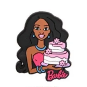 SHOE CHARMS - BIRTHDAY CAKE BARBIE