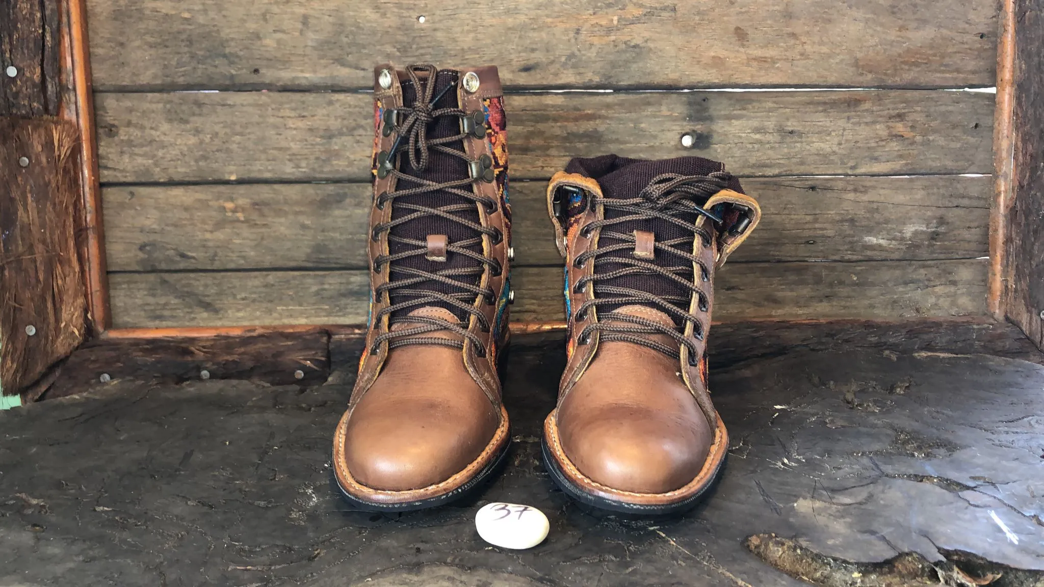 Size 37 Gypsy Boots - Autumn Rose Garden