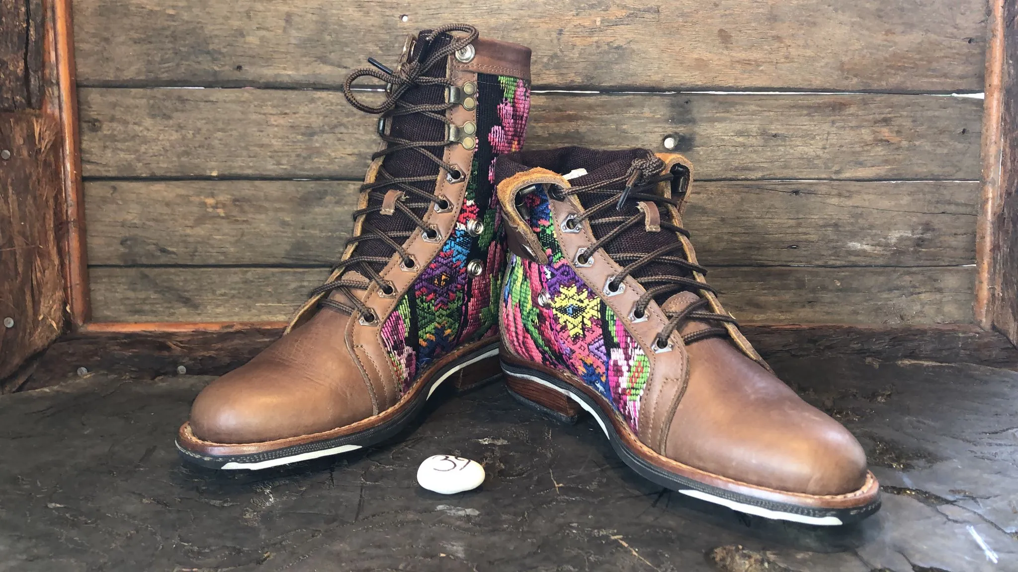 Size 39 Gypsy Boots - Flower Garden