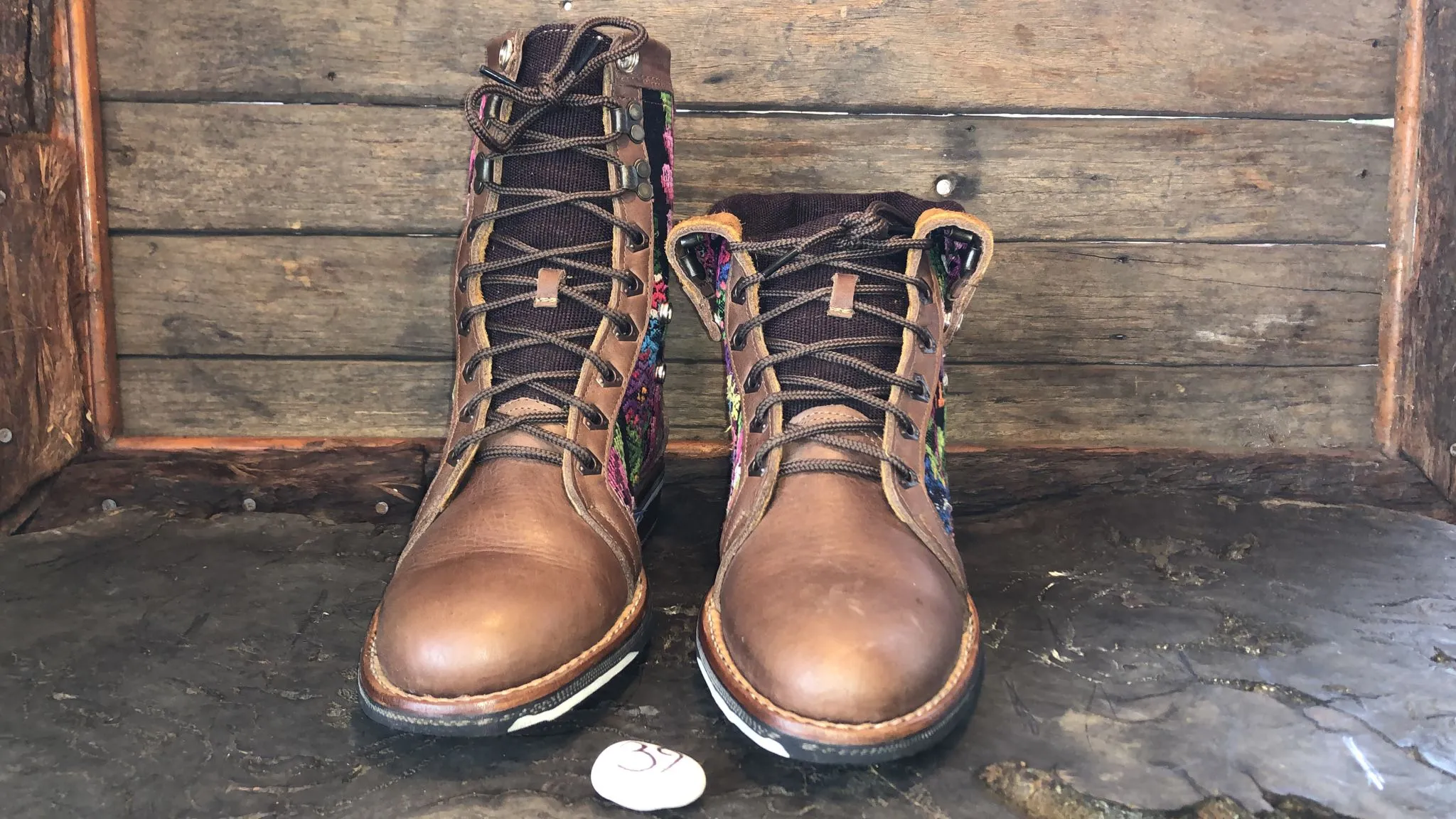 Size 39 Gypsy Boots - Flower Garden