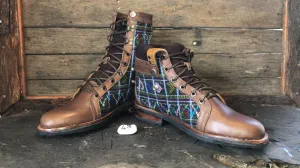 Size 43 Gypsy Boots - Flying Cranes