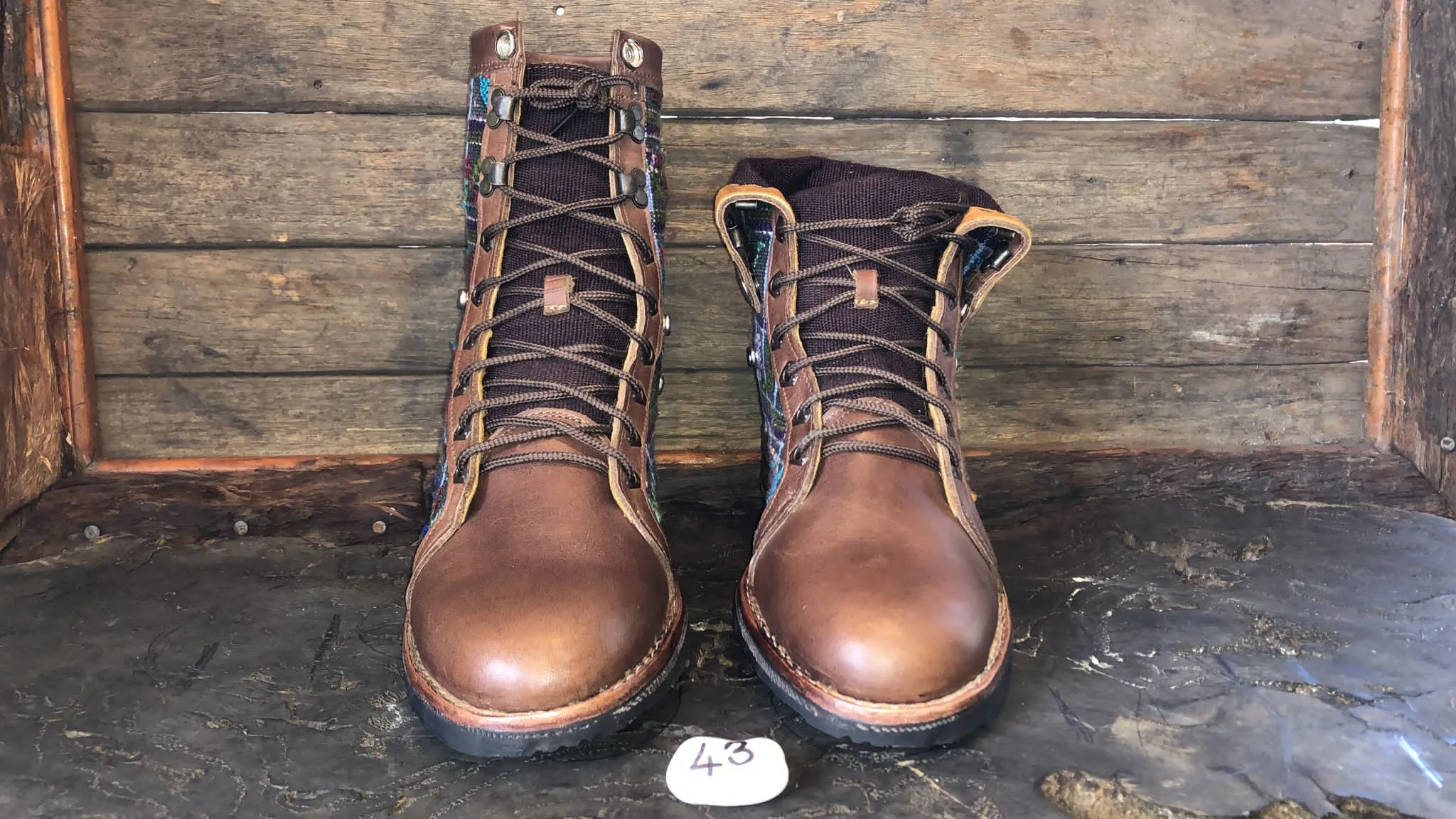 Size 43 Gypsy Boots - Flying Cranes