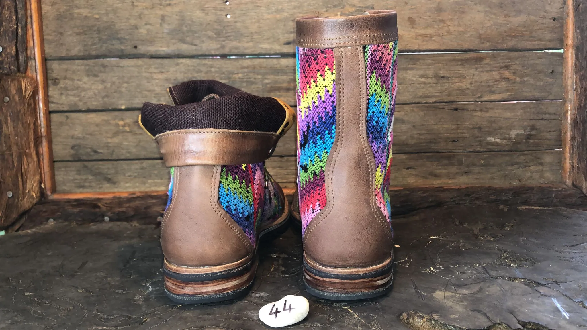 Size 44 Gypsy Boots - Flowers and Arrows