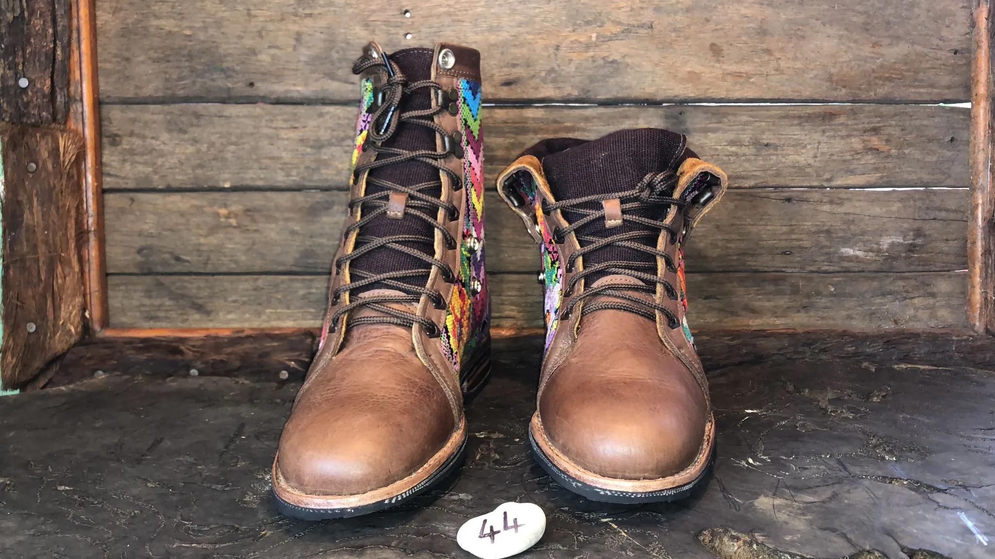 Size 44 Gypsy Boots - Flowers and Arrows