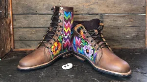 Size 44 Gypsy Boots - Flowers and Arrows