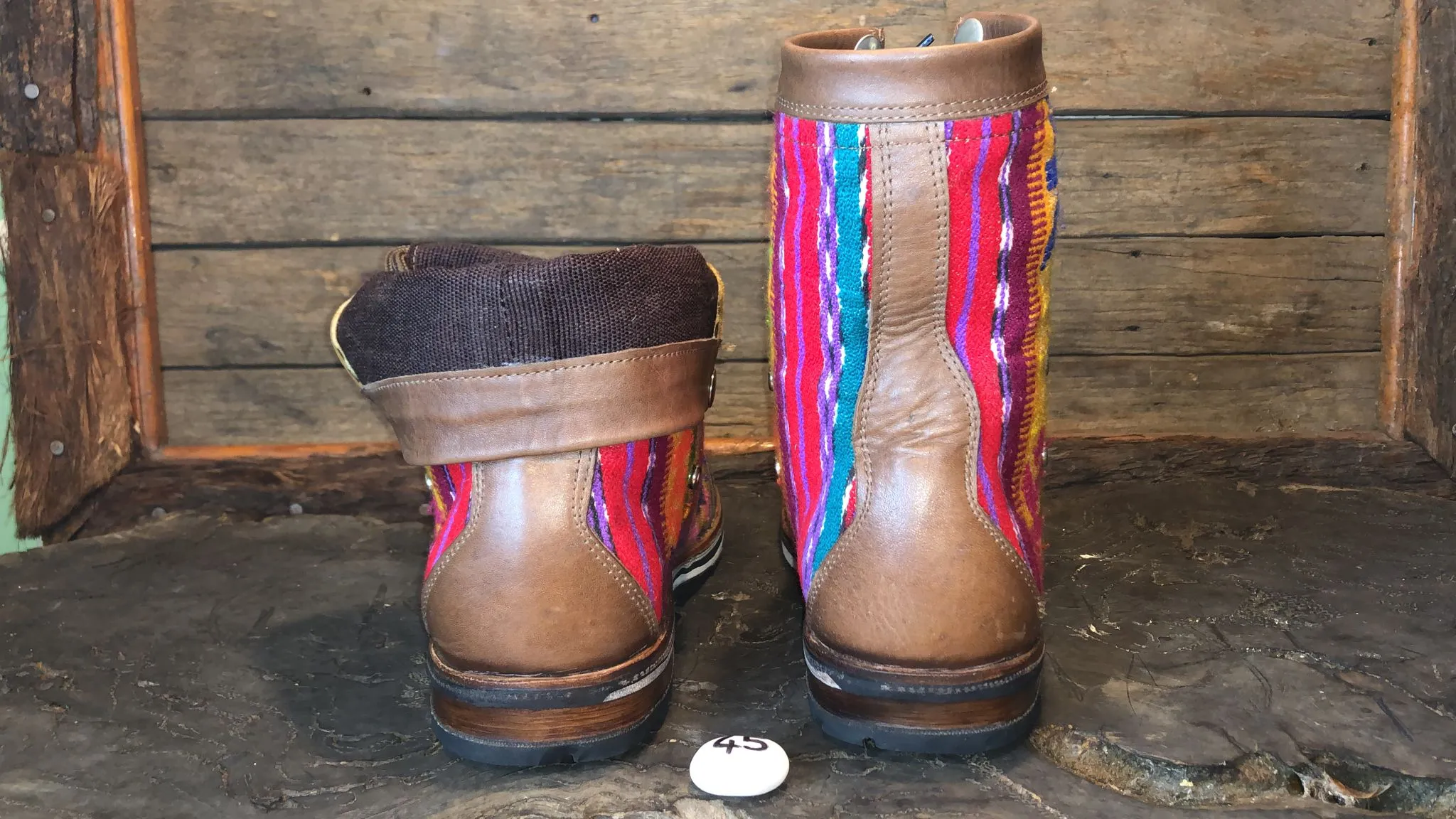 Size 45 Gypsy Boots - Mexican Fiesta