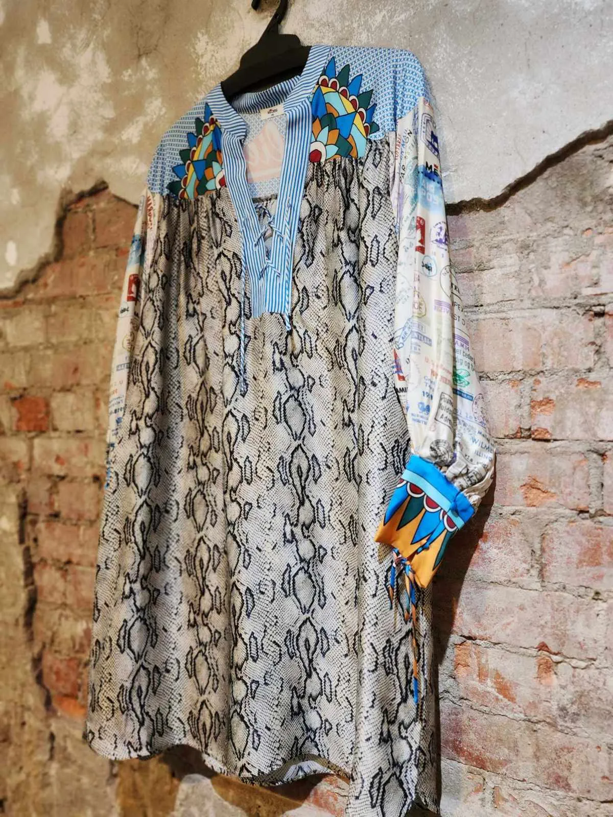 Snake Charmer Midi Dress