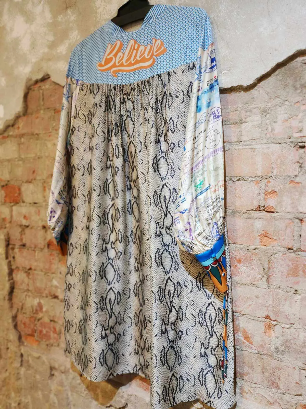 Snake Charmer Midi Dress