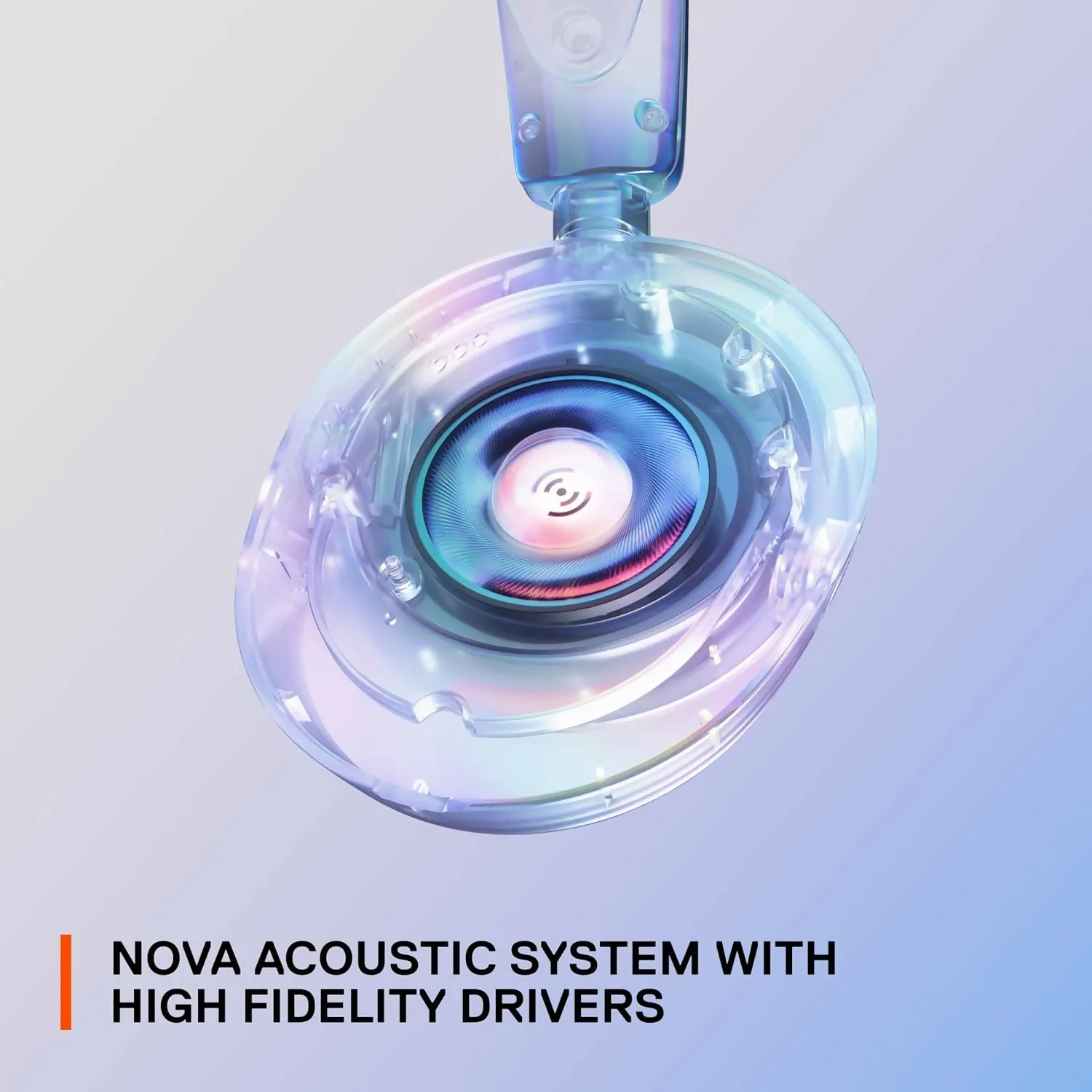 SteelSeries Arctis Nova 1P Multi-System Gaming Headset - 360° Spatial Audio - Comfort Design - Durable - Lightweight - Noise-Cancelling Mic - PS5/PS4, PC, Xbox, Switch - White