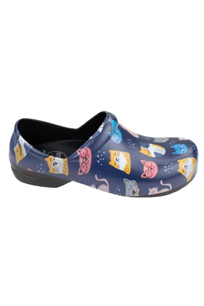 StepZ Women's Slip Resistant Nurse Clogs | Meow Z's
