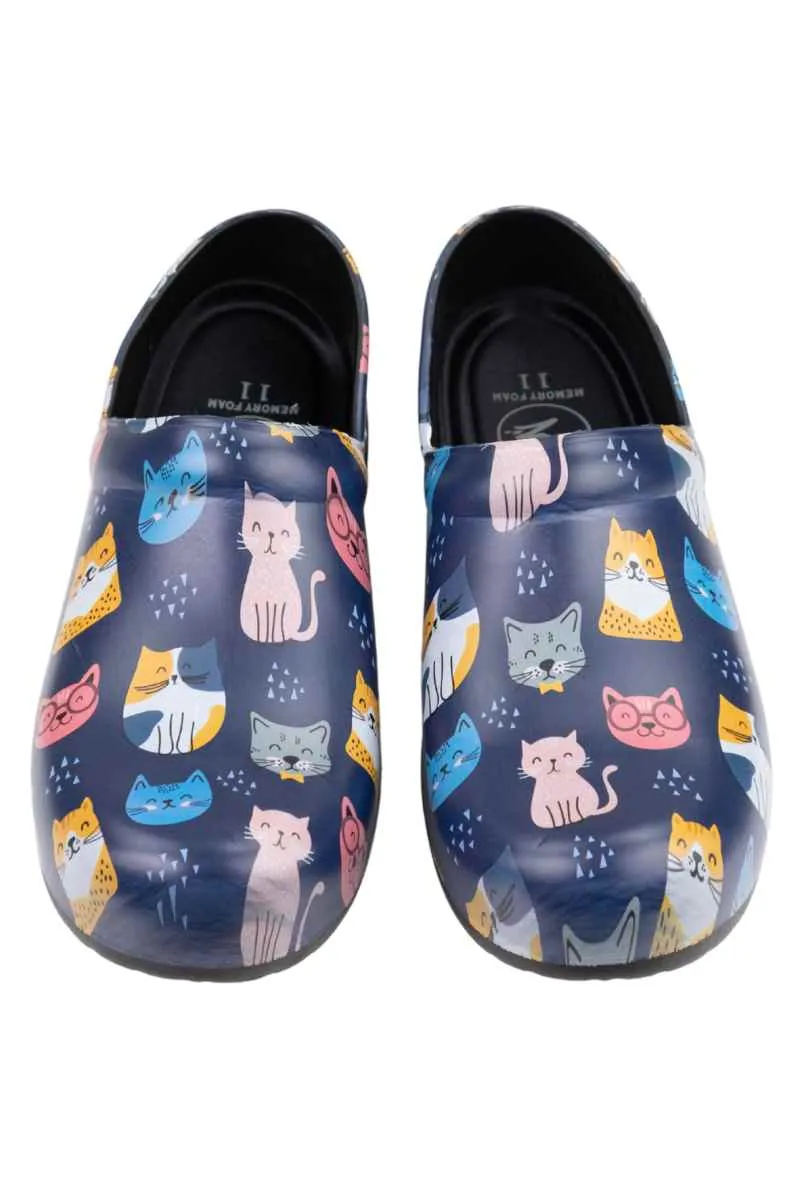 StepZ Women's Slip Resistant Nurse Clogs | Meow Z's