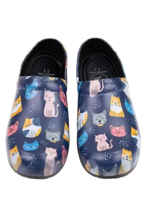 StepZ Women's Slip Resistant Nurse Clogs | Meow Z's