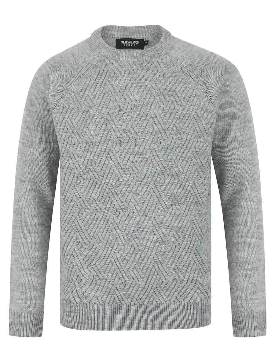 Sudeikis Crew Neck Light Silver Marl