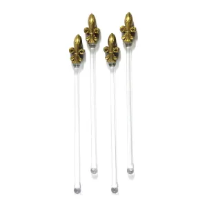 Swizzle Stick Fleur De Lis