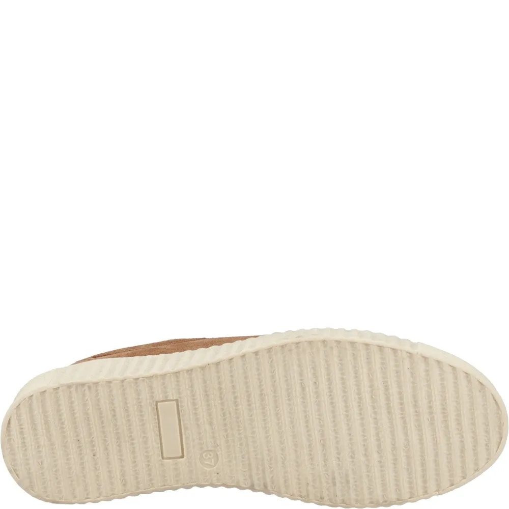 Tan Tamsin Suede Trainers