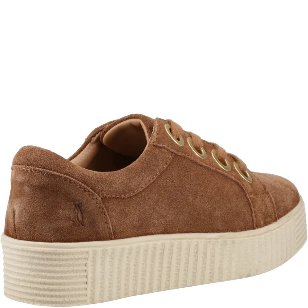 Tan Tamsin Suede Trainers