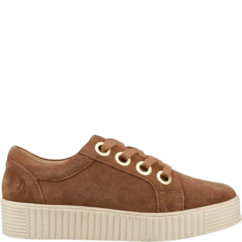 Tan Tamsin Suede Trainers
