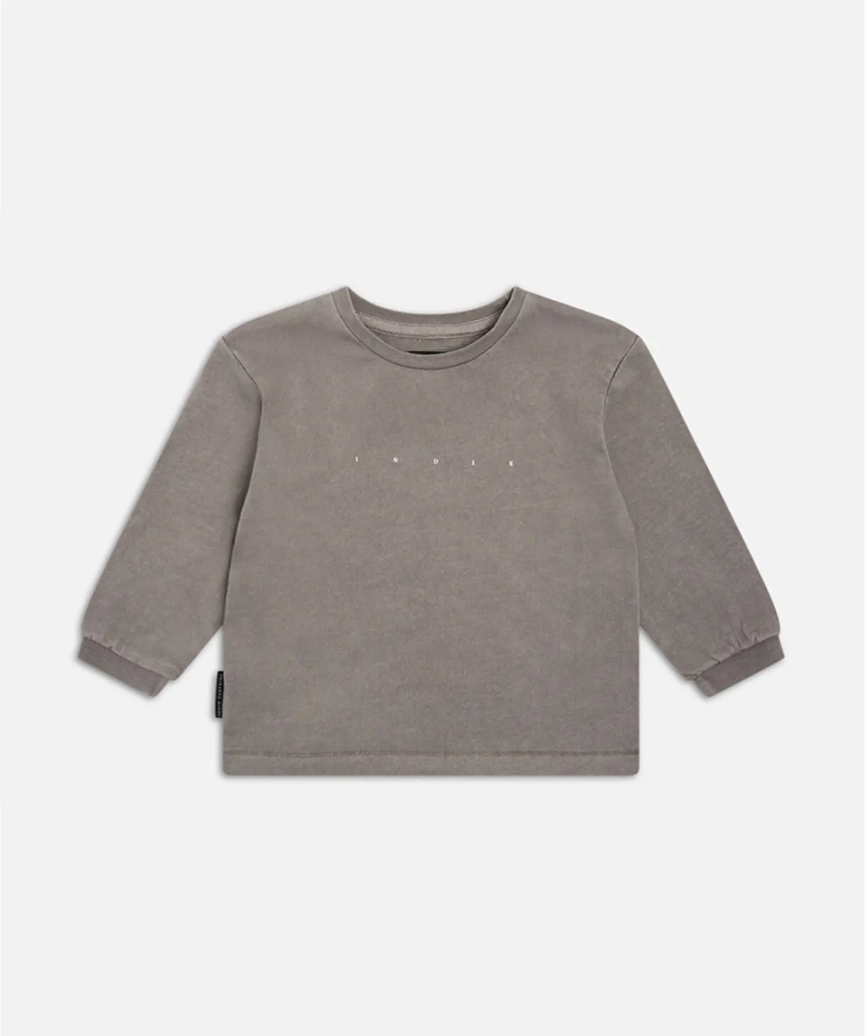 The Indie Oversize Ls Tee - Clay