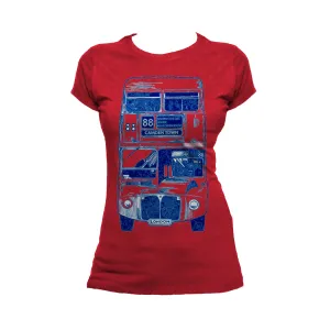 UA London Calling Bus 88 Camden Women's T-shirt (Red)