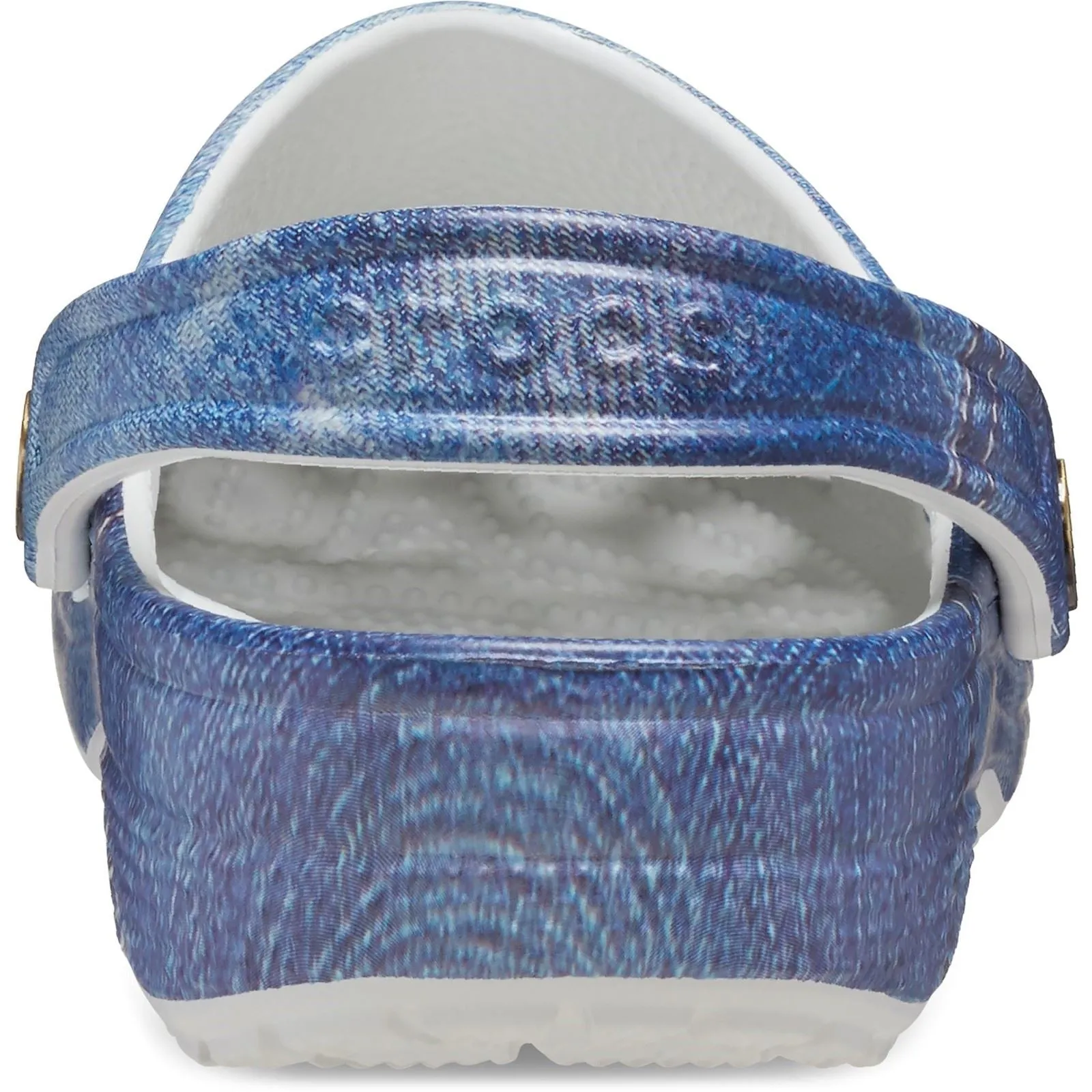 Unisex Crocs 210402 Klassische Denim Clog-Sandalen