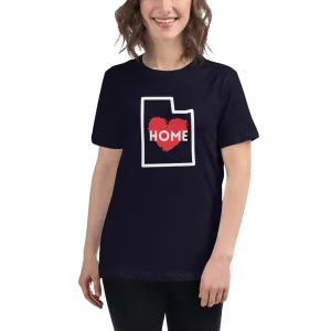 UTAH IS HOME Women's Relaxed T-Shirt