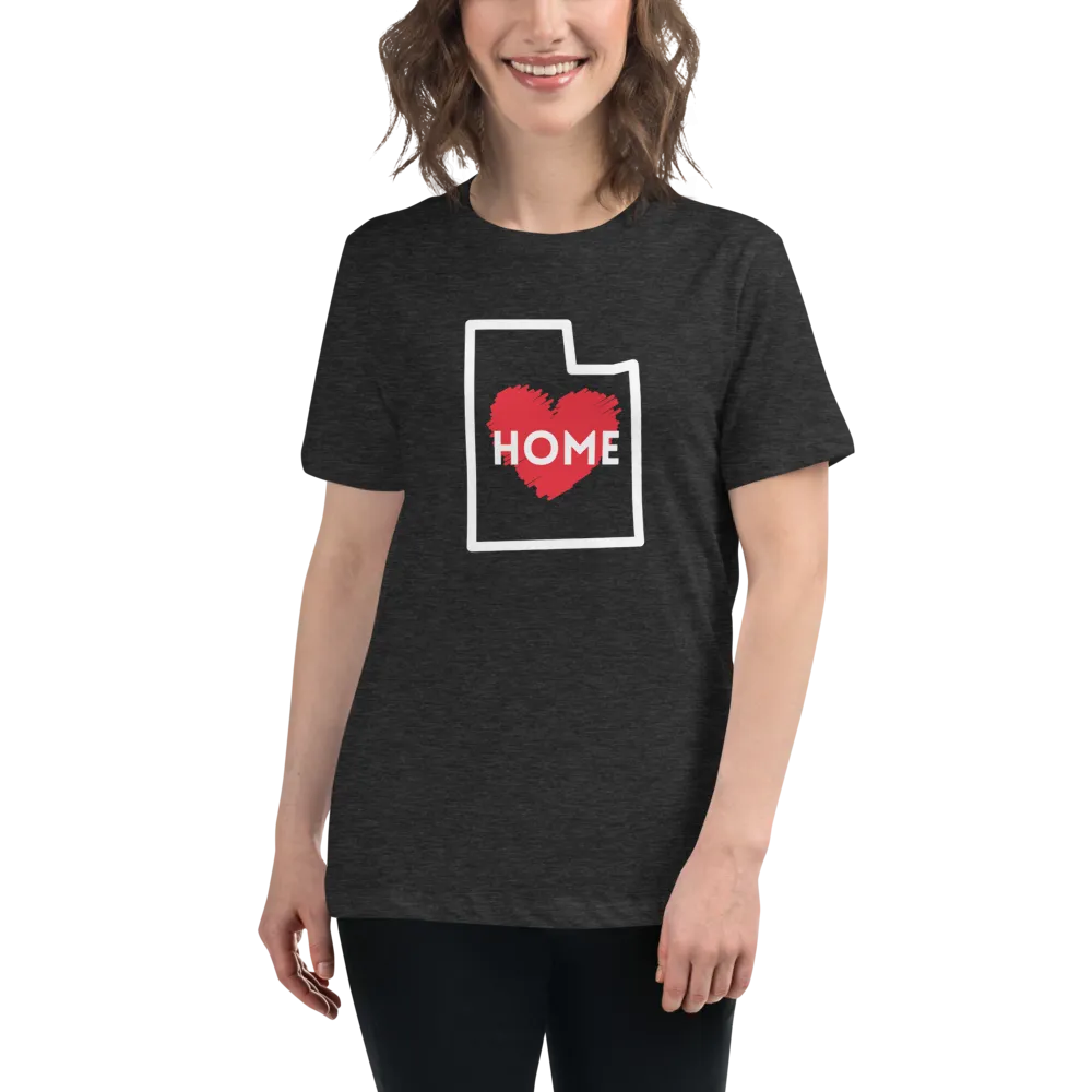 UTAH IS HOME Women's Relaxed T-Shirt