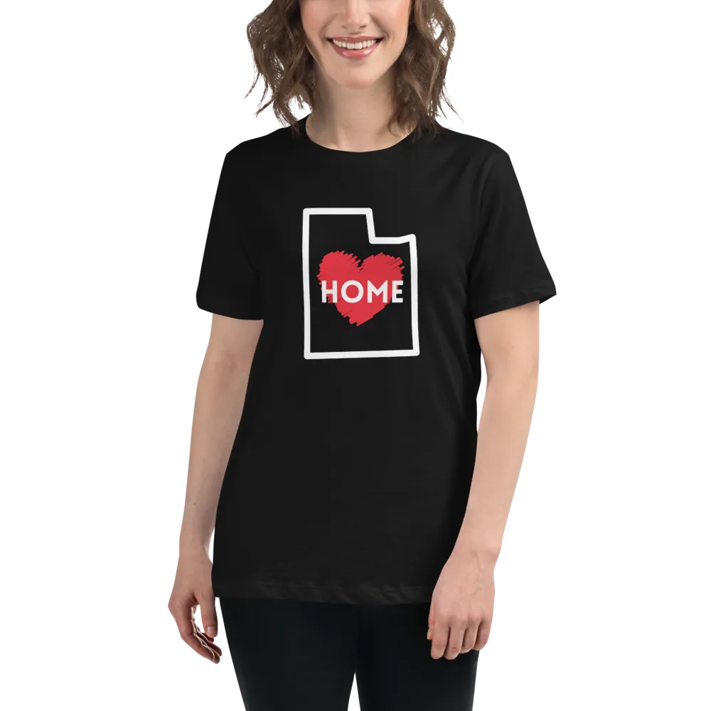 UTAH IS HOME Women's Relaxed T-Shirt