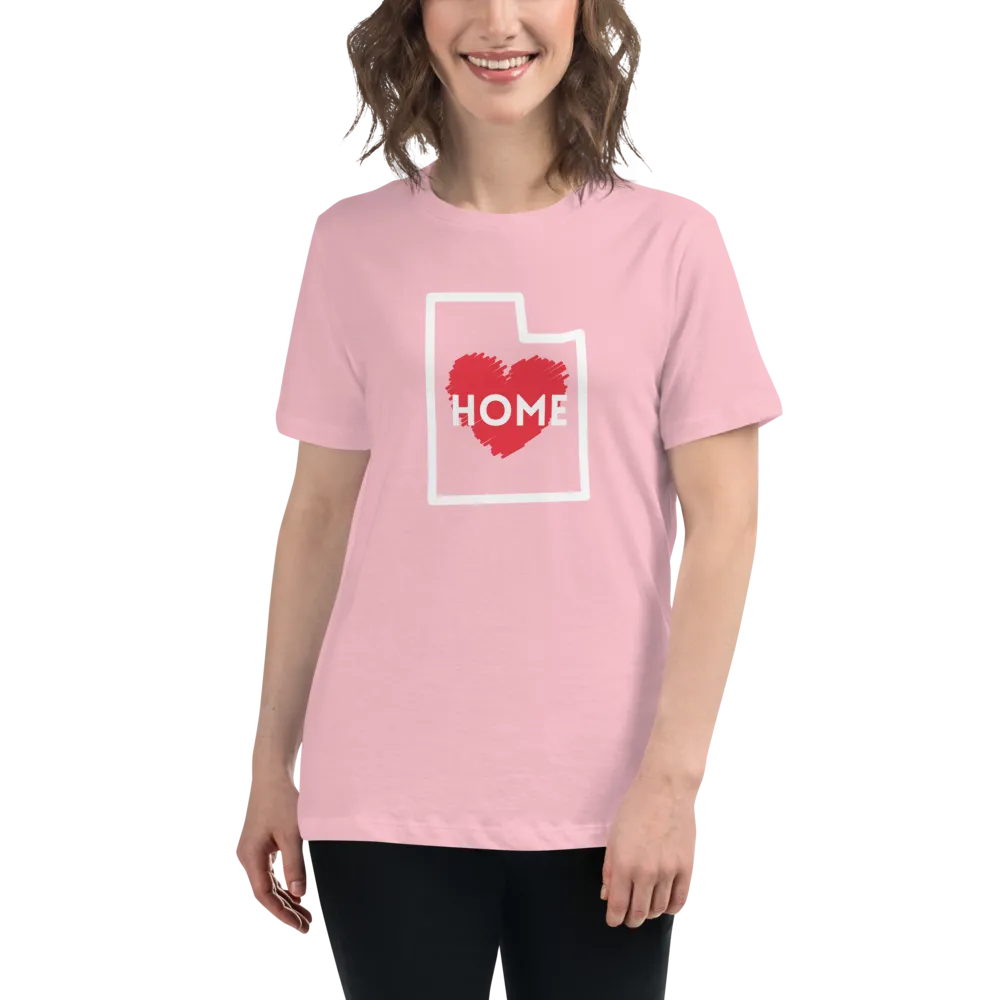 UTAH IS HOME Women's Relaxed T-Shirt