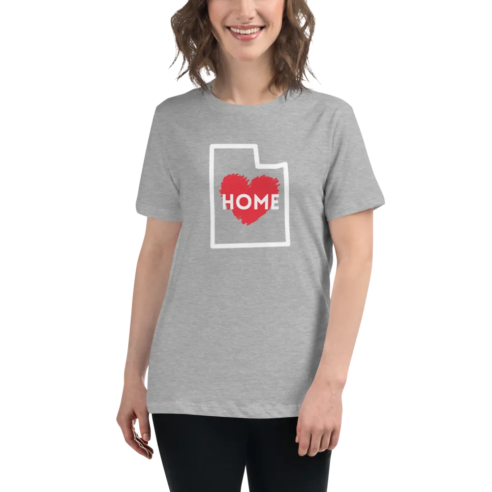 UTAH IS HOME Women's Relaxed T-Shirt