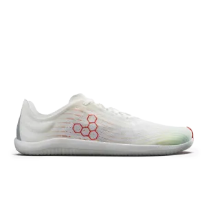 Vivobarefoot Primus Flow Mens Bright White/ Neon Orange