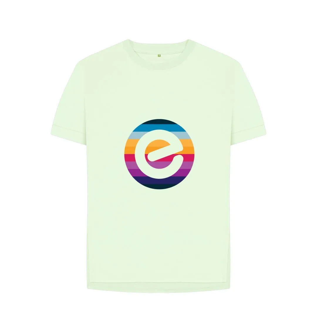 Women's 100% Organic Cotton Relaxed Fit e Tee