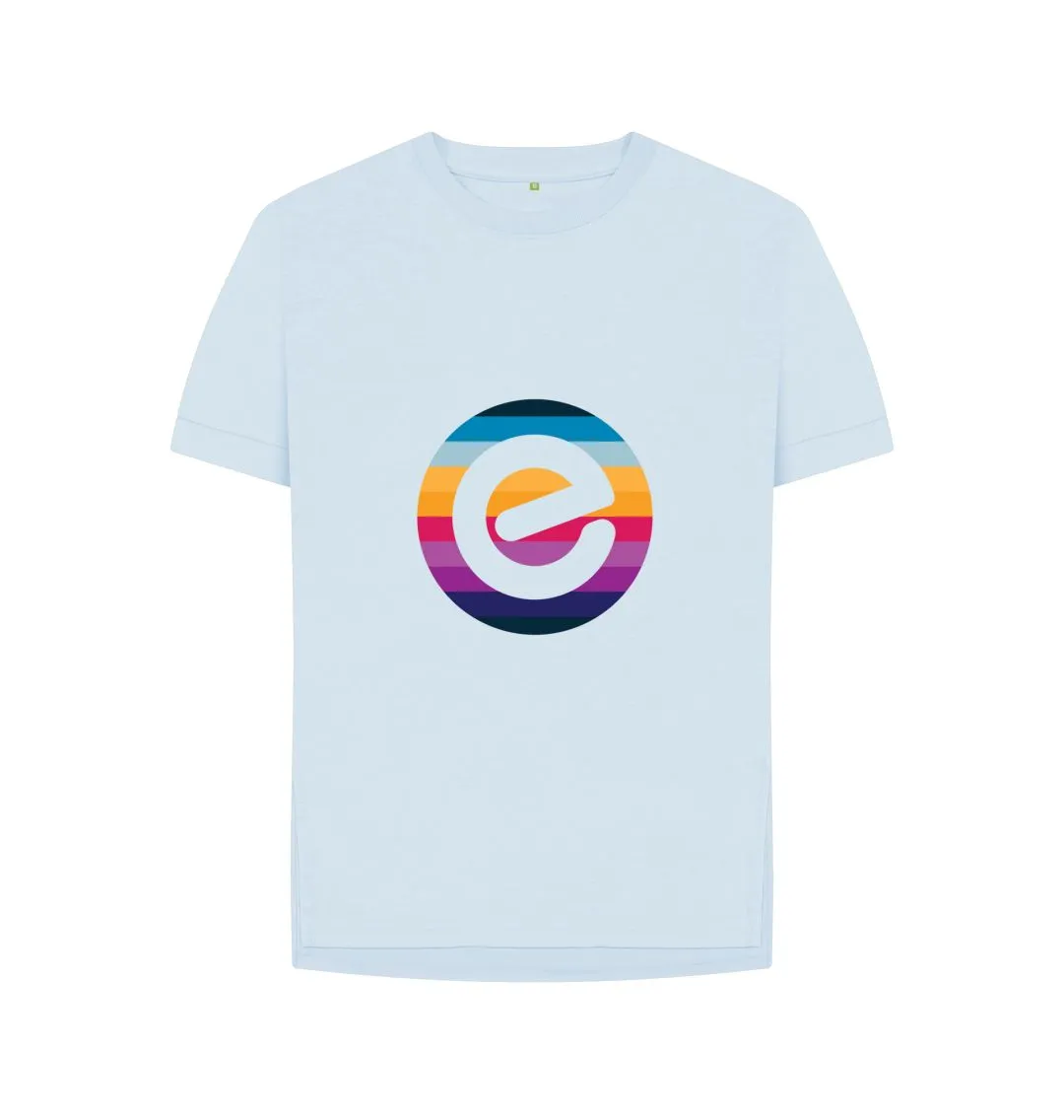 Women's 100% Organic Cotton Relaxed Fit e Tee