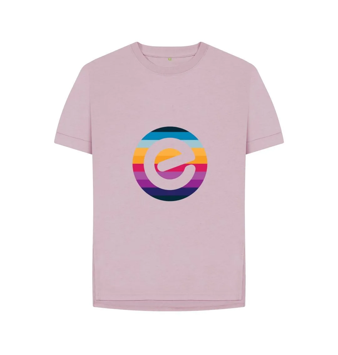 Women's 100% Organic Cotton Relaxed Fit e Tee