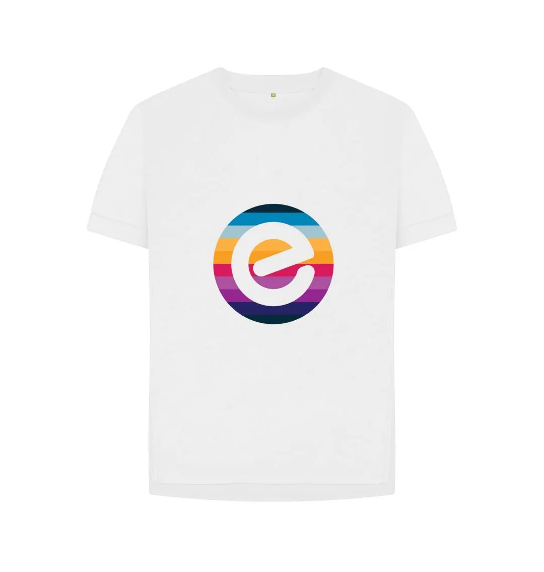 Women's 100% Organic Cotton Relaxed Fit e Tee