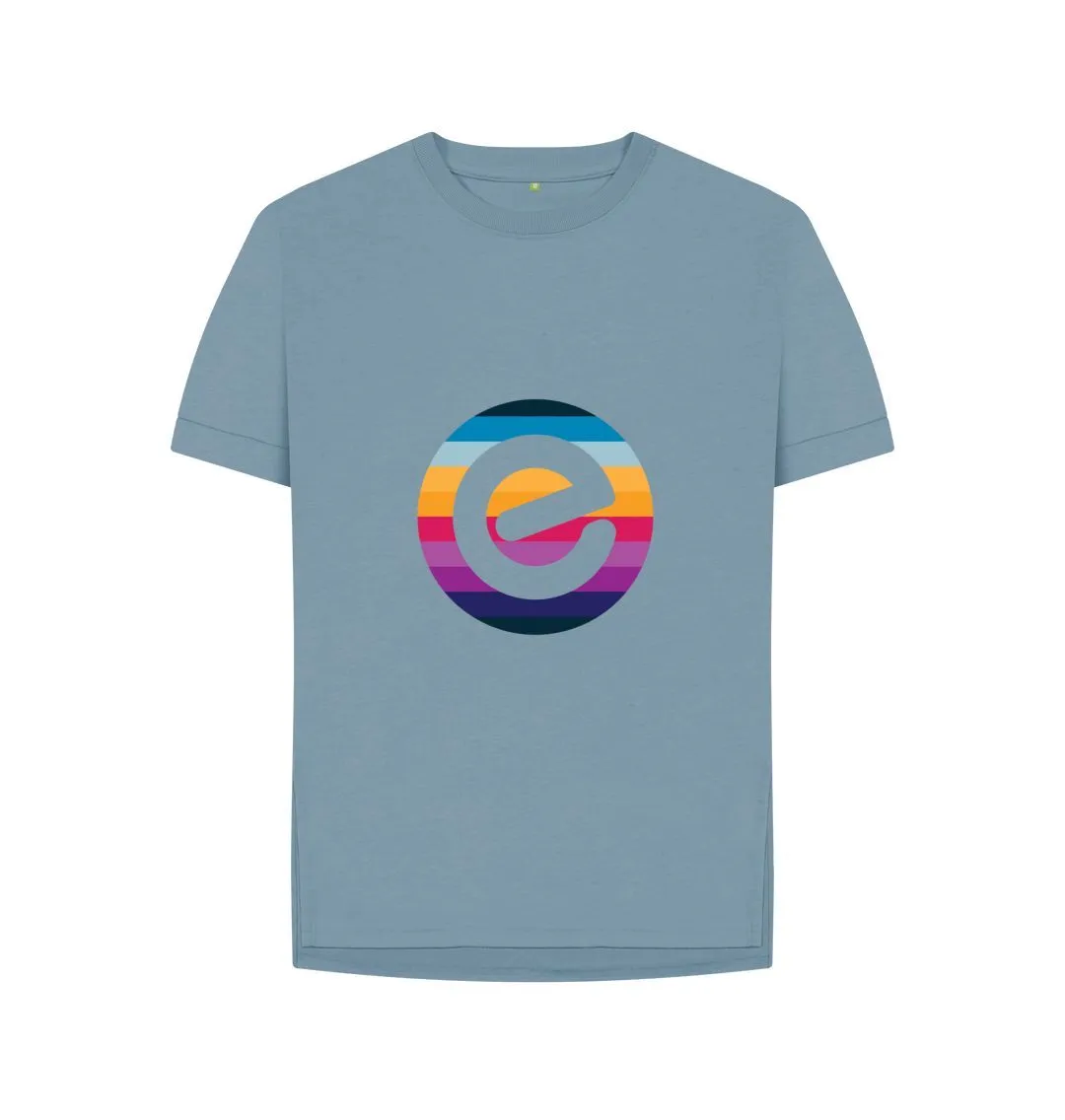 Women's 100% Organic Cotton Relaxed Fit e Tee