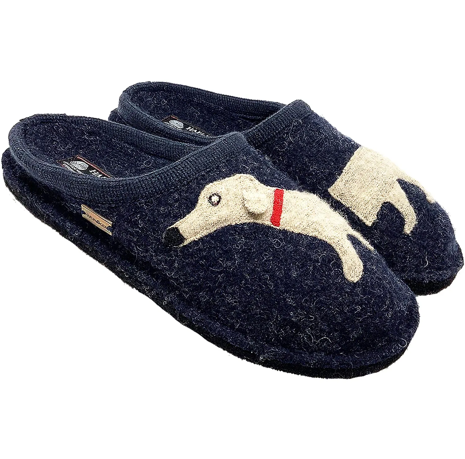Women's Haflinger Doggy Captains Blue Wool