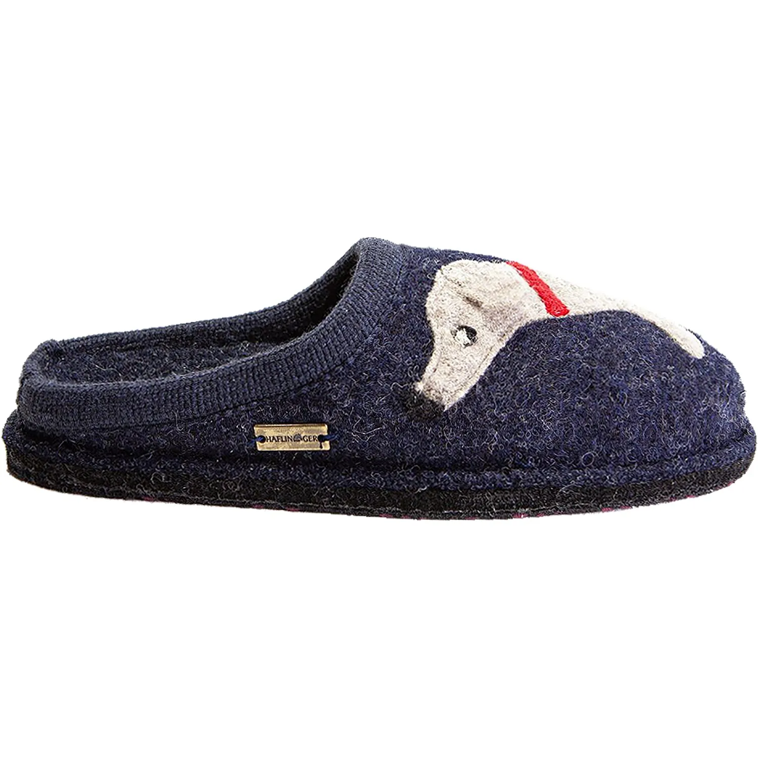 Women's Haflinger Doggy Captains Blue Wool